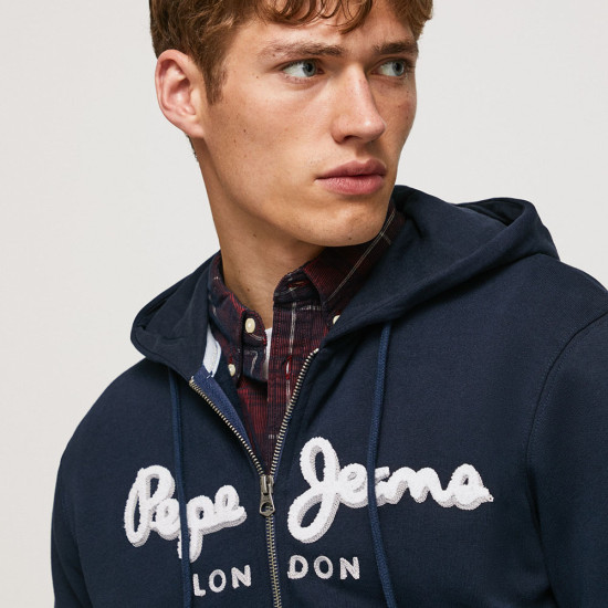 Pepe Jeans Ανδρική ζακέτα Lamont Zip Zip-Up Sweatshirt